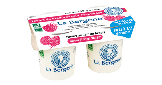 Yaourt Au Lait De Brebis Saveur Framboise Un Nouveau Ne Dans La Bergerie Bio A La Une