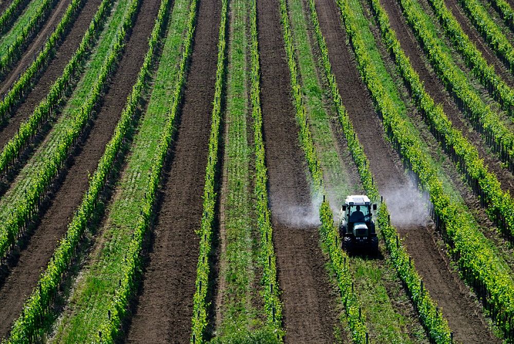 Épandage de pesticides 