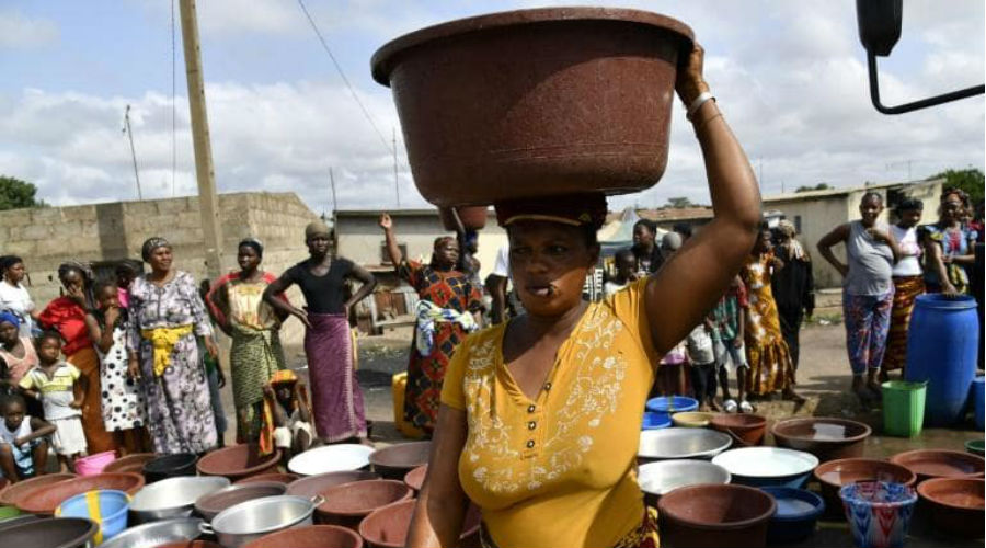 Une vie sans eau dans la deuxième ville de Côte d'Ivoire