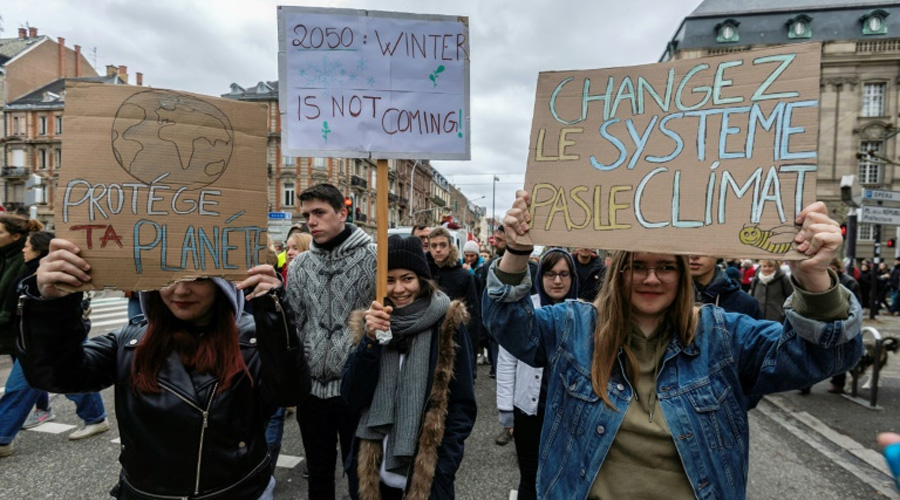 Manifestation pour le climat