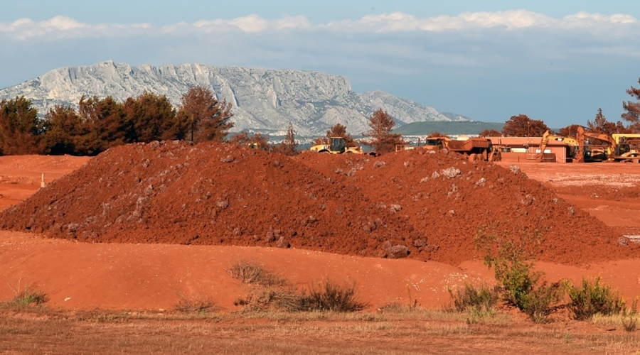 Boues rouges