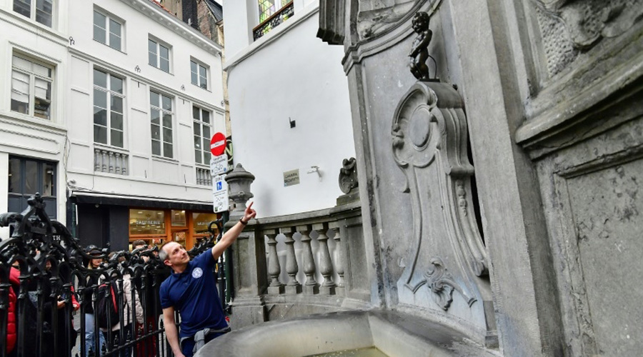 Le Manneken-Pis eco-responsable