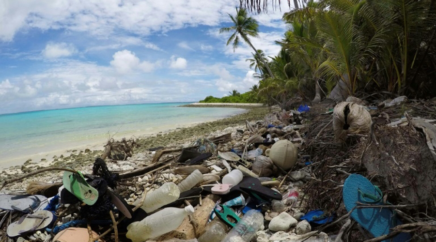 Des tonnes de plastiques sur un archipel du bout du monde