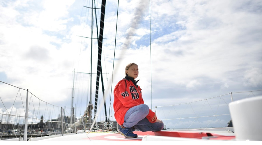 Greta Thunberg voilier traversée transatlantique