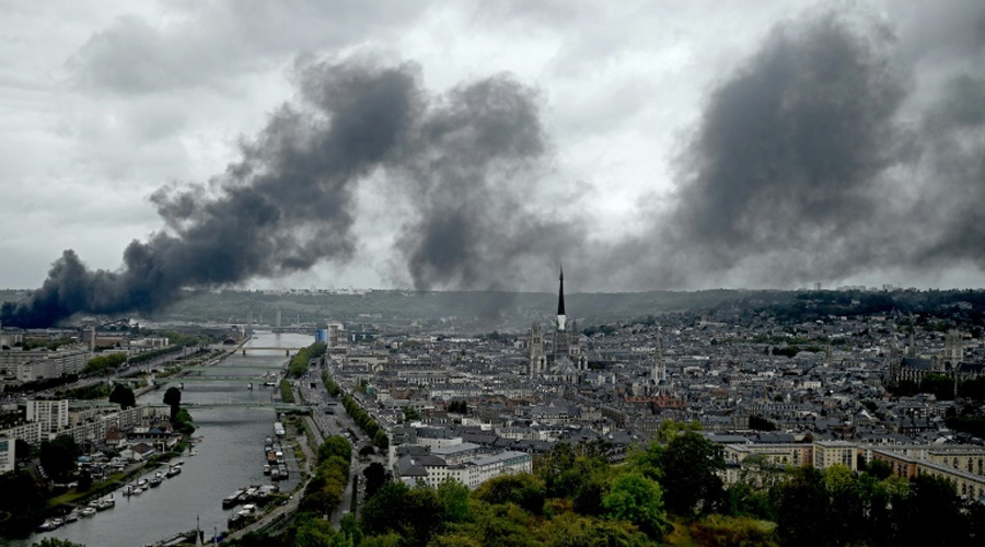 Incendie de Rouen : 