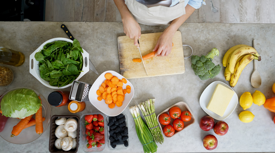 avc et alimentation végétarienne