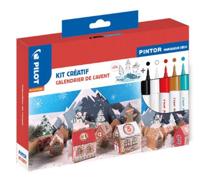 L'atelier Imaginaire : Kit créatif enfant Le Calendrier de Noël